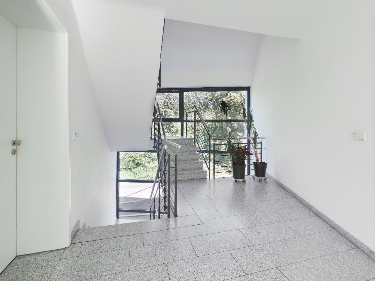 Weitläufiges Treppenhaus
