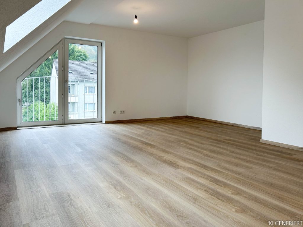 lichtdurchflutetes Wohnzimmer