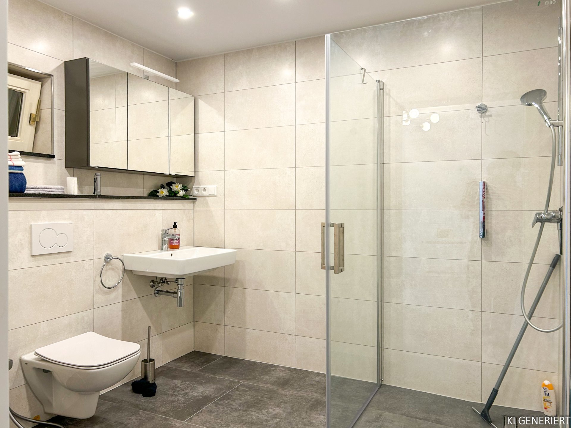 modernes Badezimmer