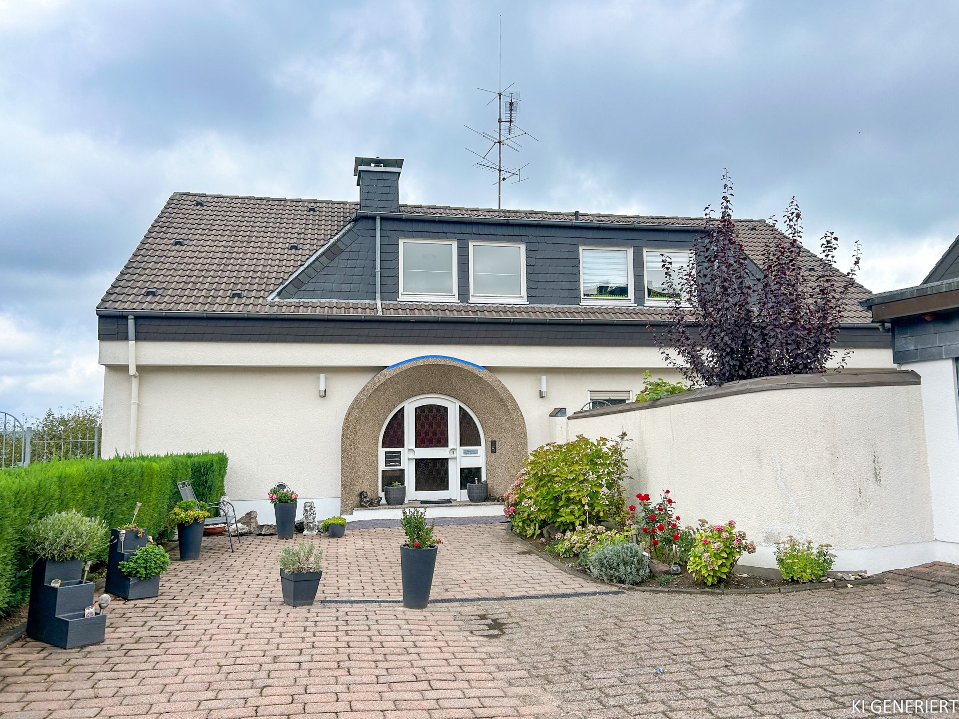gepflegte Außenansicht