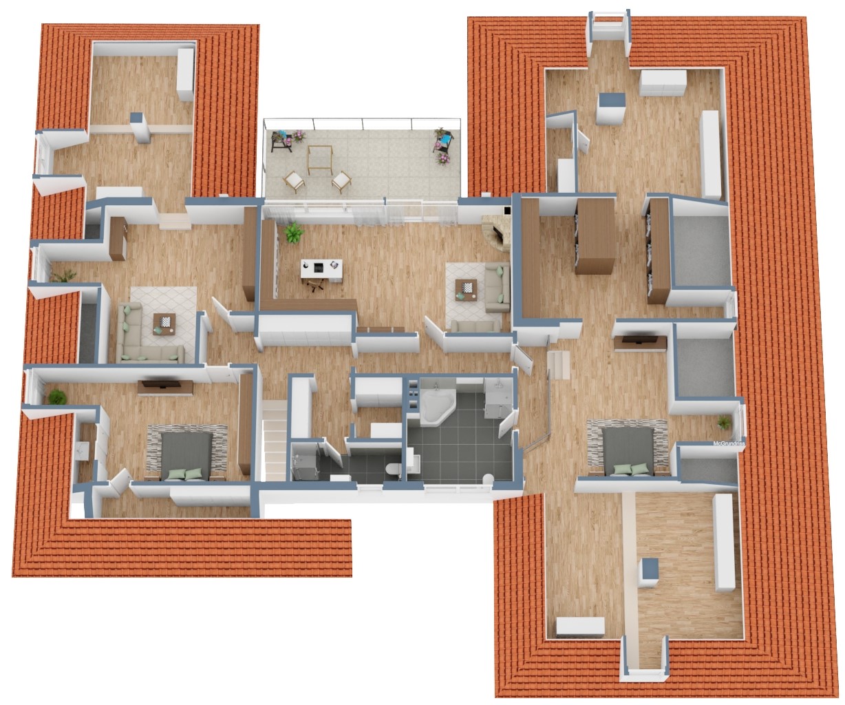 Grundriss DG
