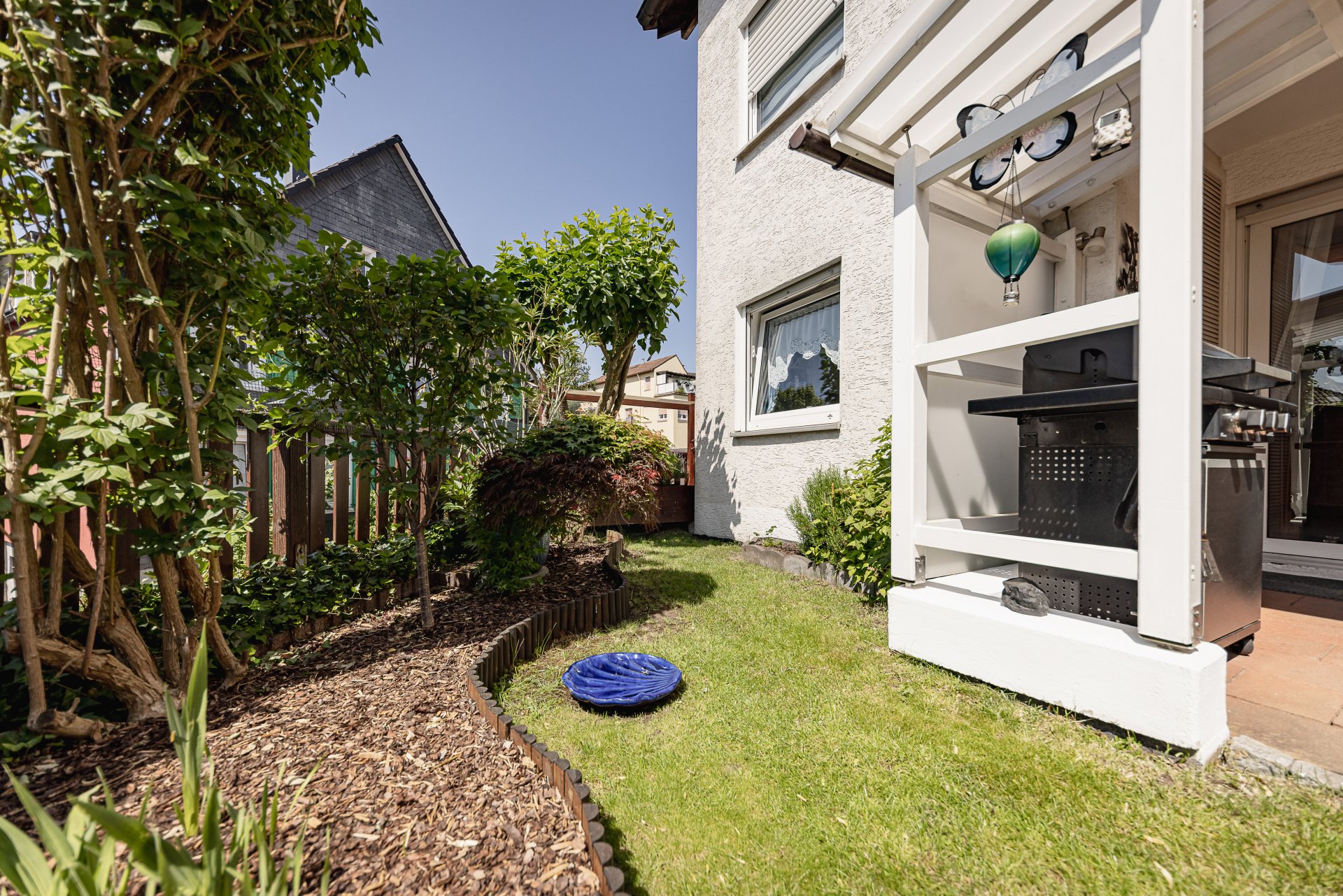 Garten zur Wohnung