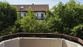 Blick vom Balkon