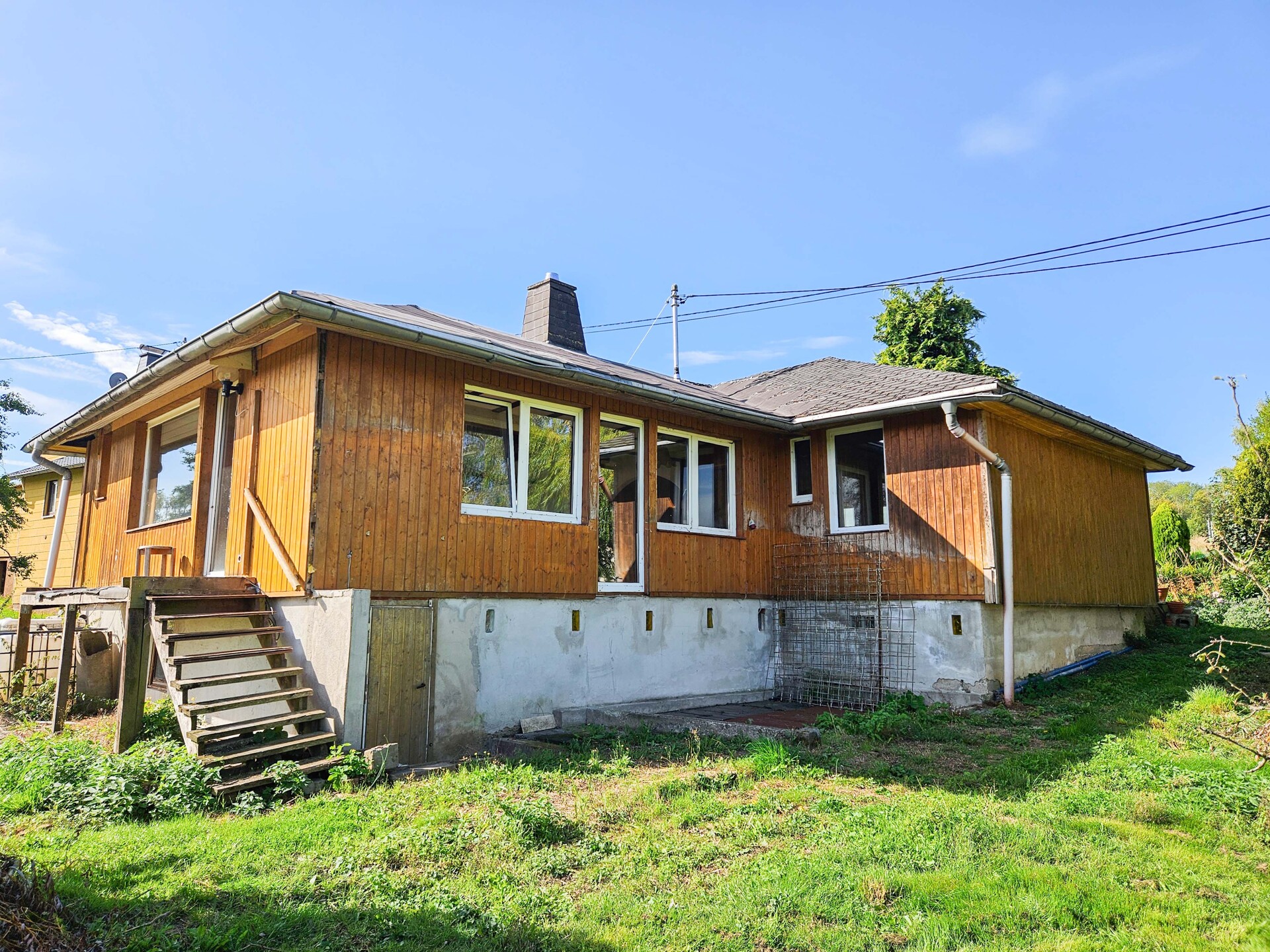 Seitenansicht Bungalow