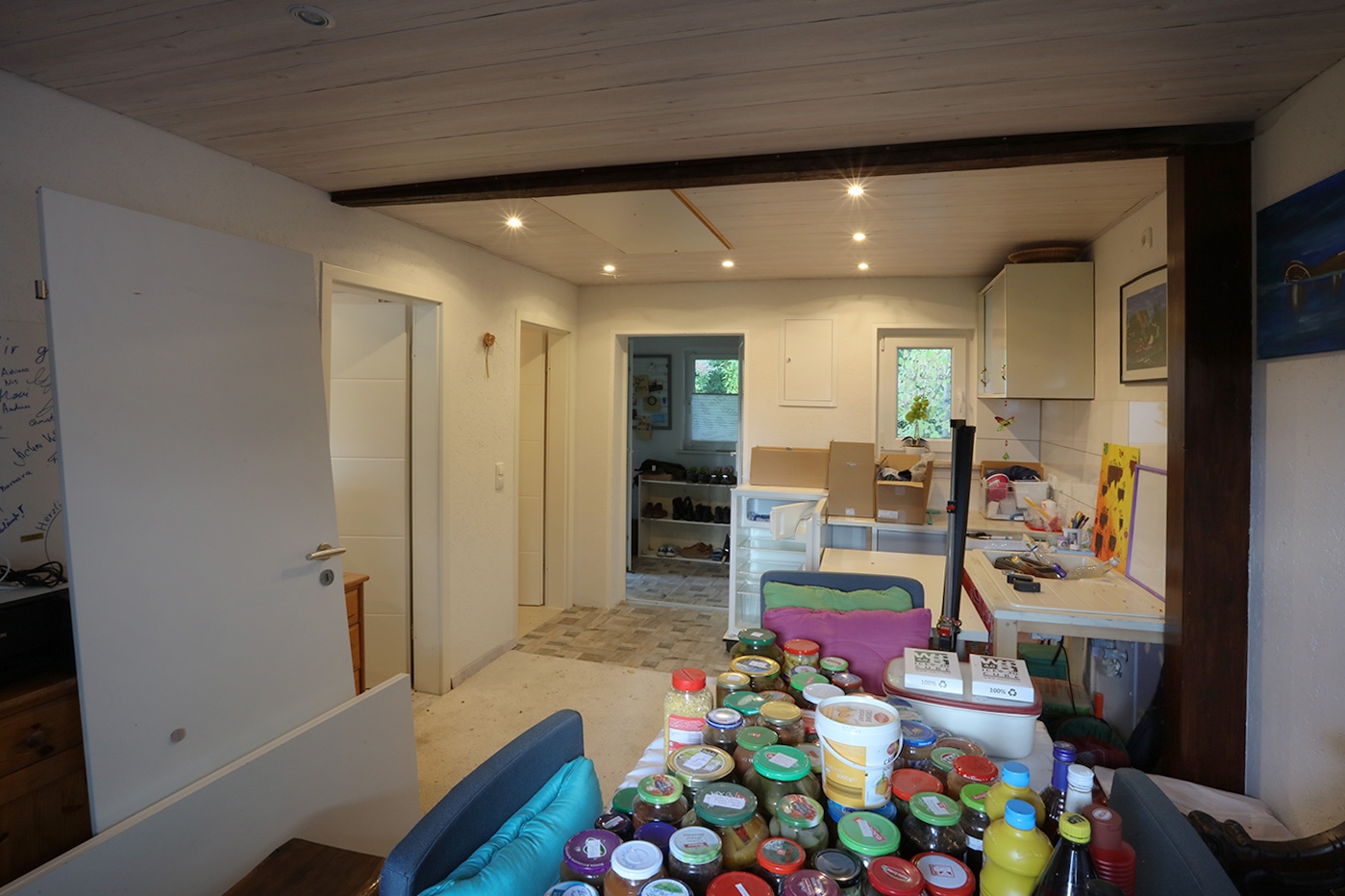 Anbau Bungalow: Wohnen/Kochen